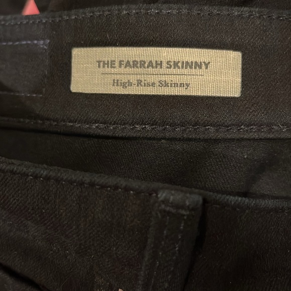 AG Farrah High-Waisted Skinny Jeans Contour 360 - Picture 8 of 9